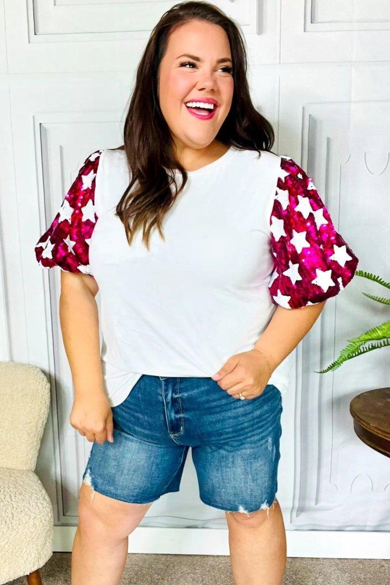 Fire Up Your Style: Independence Day Women's Blouses on Sale Now! - Coeur de la Mode
