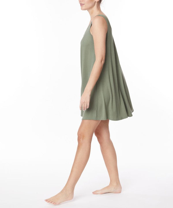 BAMBOO PAJAMA CAMI DRESS Fabina