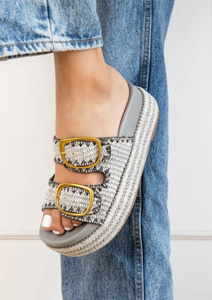 Clara Wedges With Adjustable Straps For Everyday Comfort - Coeur de la Mode