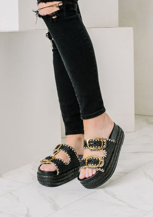 Clara Wedges With Adjustable Straps For Everyday Comfort - Coeur de la Mode