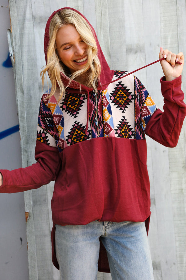 Desert Dreams High Low Pullover