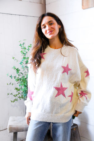 Stargazing Autumn Nights Knit Pullover Sweater