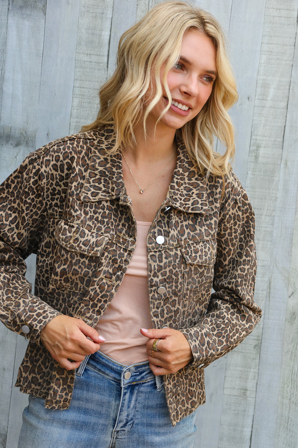 Spotted Being Stylish Leopard Jacket