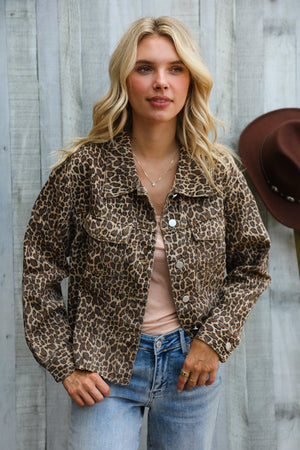 Spotted Being Stylish Leopard Jacket