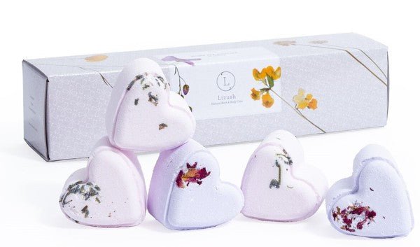 5 heart shaped Shower Steamers Gift Set - Coeur de la Mode