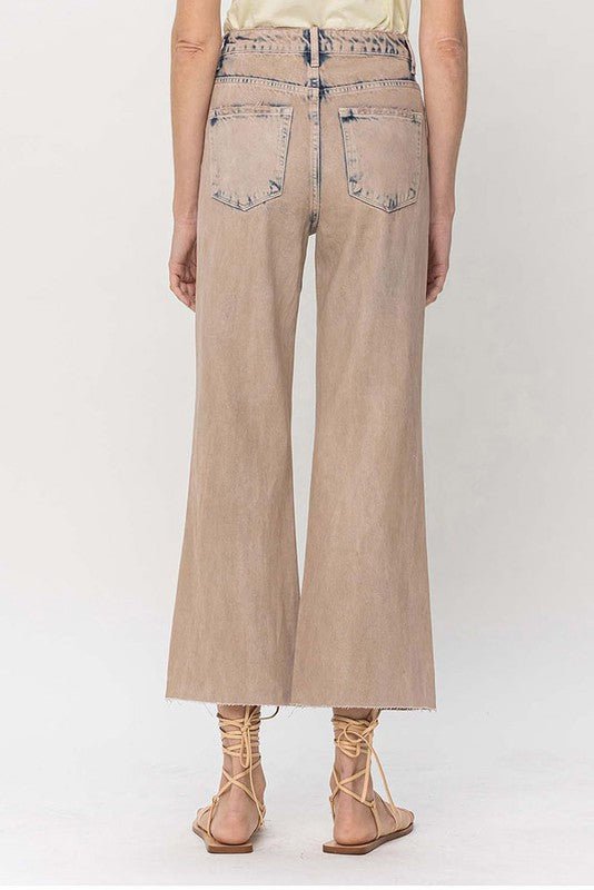 90s Vintage Crop Flare - Coeur de la Mode