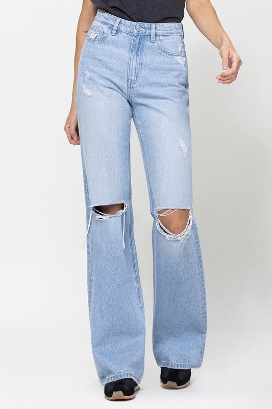 90's Vintage Flare Jeans - Coeur de la Mode