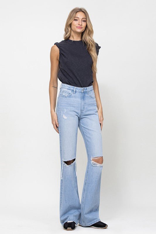 90's Vintage Flare Jeans - Coeur de la Mode