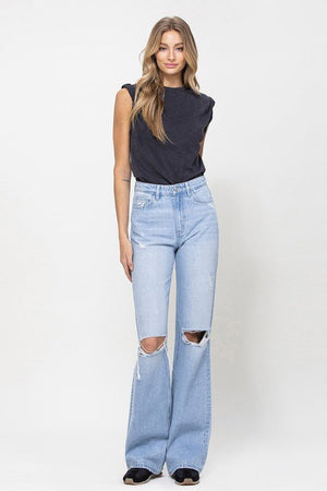 90's Vintage Flare Jeans - Coeur de la Mode