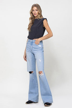 90's Vintage Flare Jeans - Coeur de la Mode