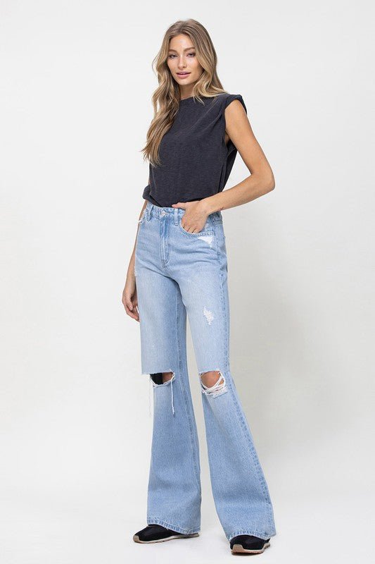 90's Vintage Flare Jeans - Coeur de la Mode