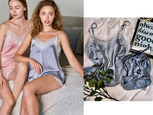 Beyond the Sky Blue 2-Piece PJ Set - Coeur de la Mode