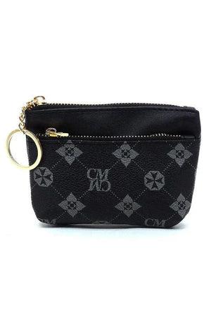 CM Monogram Keychain Coin Purse - Coeur de la Mode
