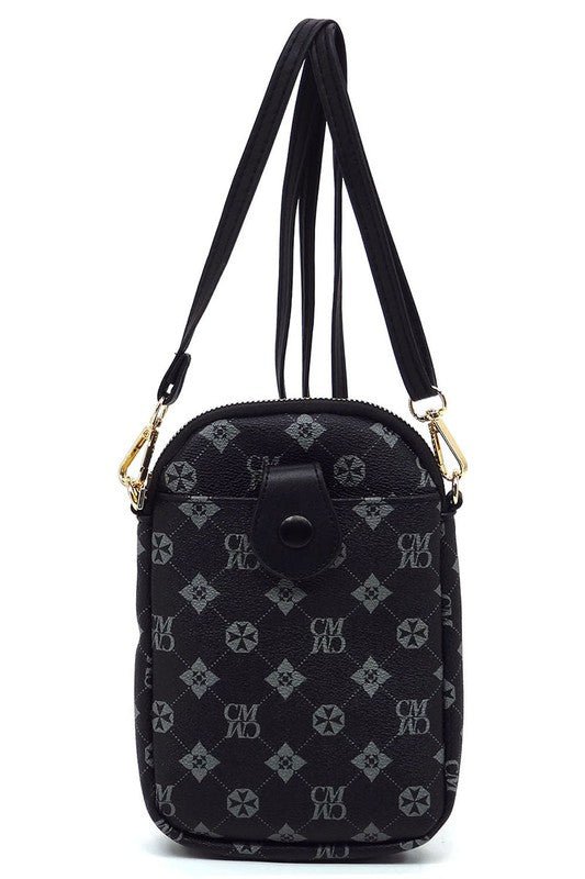 CM Monogram Mini Crossbody Bag Cell Phone Purse - Coeur de la Mode