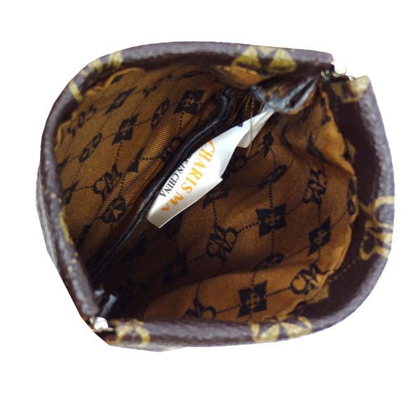 CM Monogram Spring Zip 2-in-1 Coin Purse - Coeur de la Mode