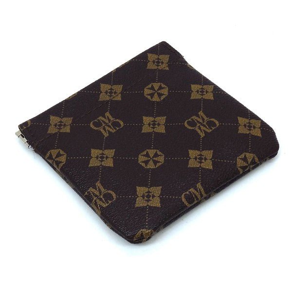 CM Monogram Spring Zip 2-in-1 Coin Purse - Coeur de la Mode