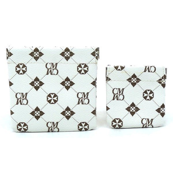 CM Monogram Spring Zip 2-in-1 Coin Purse - Coeur de la Mode