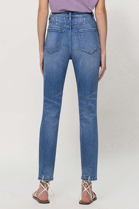 Distressed Mom Jeans - Coeur de la Mode