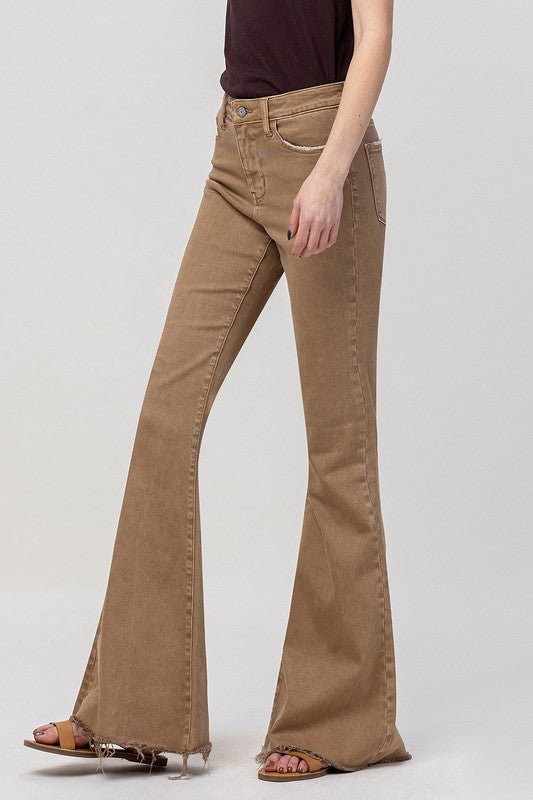 High Rise Super Flare Jeans - Coeur de la Mode