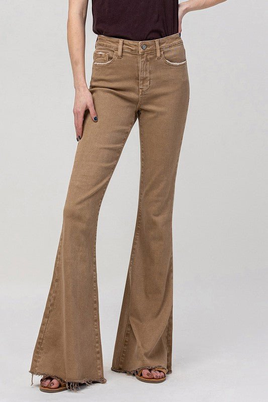 High Rise Super Flare Jeans - Coeur de la Mode