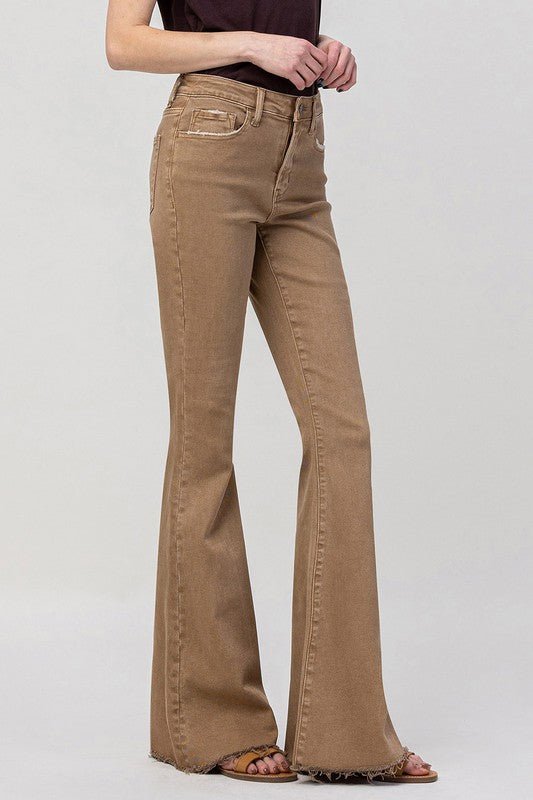 High Rise Super Flare Jeans - Coeur de la Mode