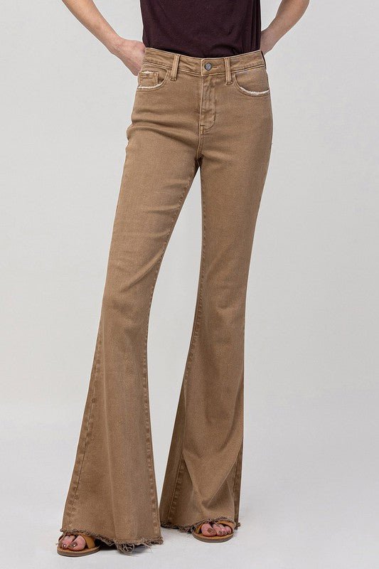 High Rise Super Flare Jeans - Coeur de la Mode