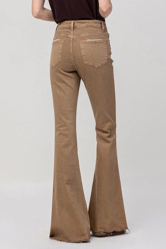 High Rise Super Flare Jeans - Coeur de la Mode