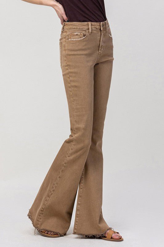 High Rise Super Flare Jeans - Coeur de la Mode