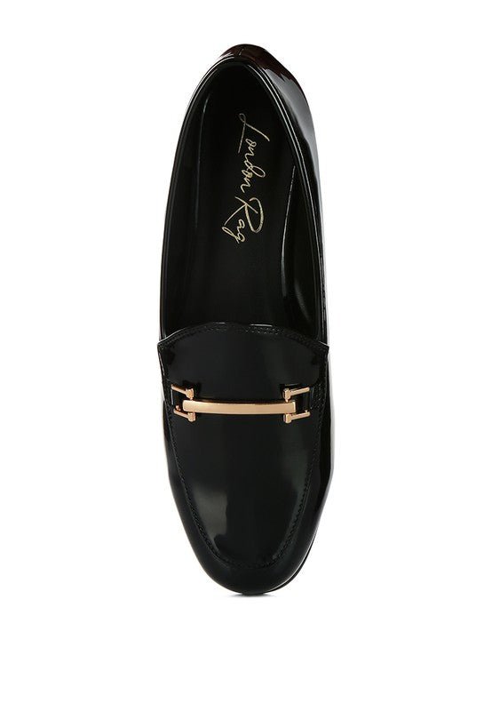 Jolan Faux Leather Semi Casual Loafers - Coeur de la Mode