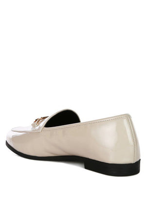 Jolan Faux Leather Semi Casual Loafers - Coeur de la Mode