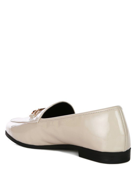 Jolan Faux Leather Semi Casual Loafers - Coeur de la Mode