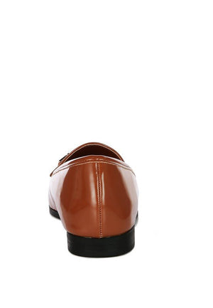Jolan Faux Leather Semi Casual Loafers - Coeur de la Mode