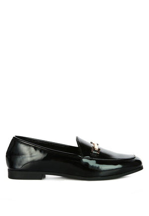 Jolan Faux Leather Semi Casual Loafers - Coeur de la Mode