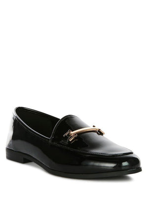 Jolan Faux Leather Semi Casual Loafers - Coeur de la Mode