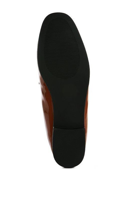 Jolan Faux Leather Semi Casual Loafers - Coeur de la Mode