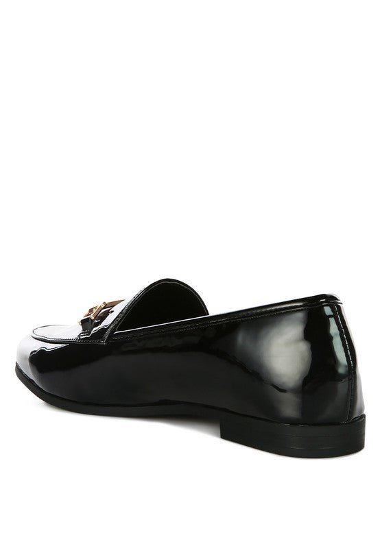 Jolan Faux Leather Semi Casual Loafers - Coeur de la Mode