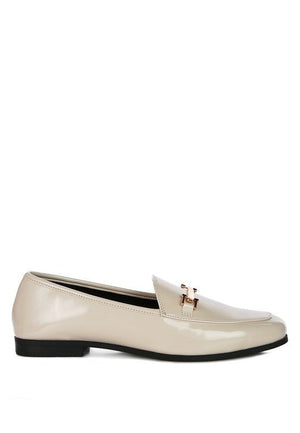 Jolan Faux Leather Semi Casual Loafers - Coeur de la Mode