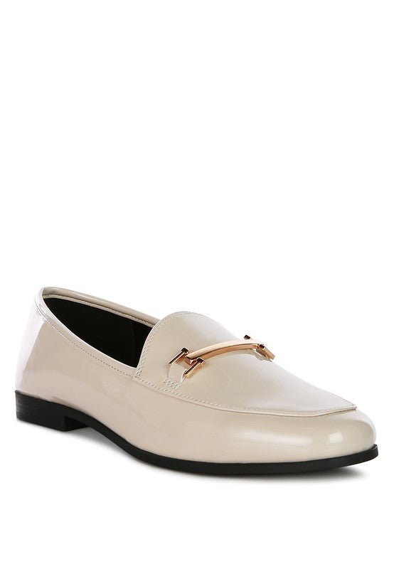 Jolan Faux Leather Semi Casual Loafers - Coeur de la Mode