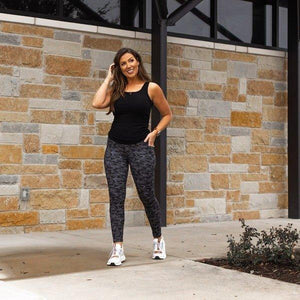 Maverick Camo Full Length Leggings - Coeur de la Mode