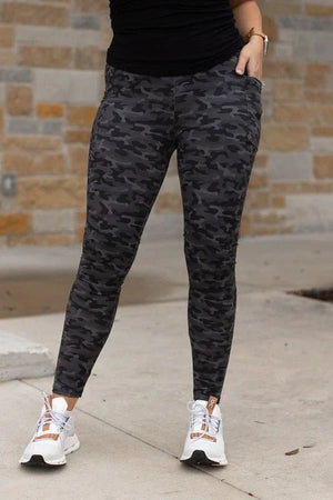 Maverick Camo Full Length Leggings - Coeur de la Mode