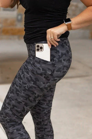 Maverick Camo Full Length Leggings - Coeur de la Mode
