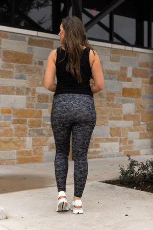 Maverick Camo Full Length Leggings - Coeur de la Mode