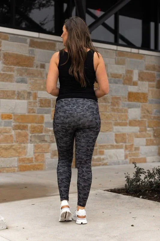Maverick Camo Full Length Leggings - Coeur de la Mode