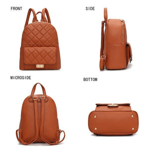 MKF Dimitria Quilted Women Backpack by Mia K - Coeur de la Mode