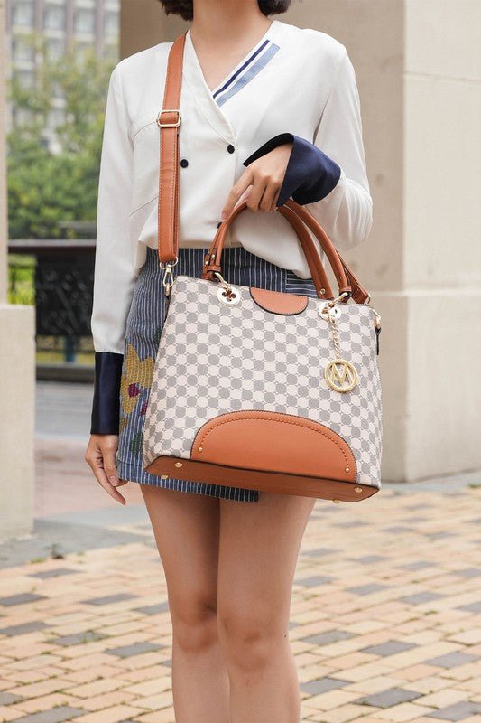 MKF Gabriella Tote Handbag with Wallet by Mia K - Coeur de la Mode
