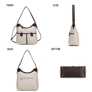 MKF Harper Vegan Leather Shoulder Bag by Mia K - Coeur de la Mode