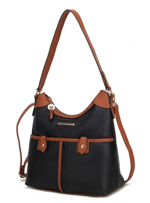 MKF Harper Vegan Leather Shoulder Bag by Mia K - Coeur de la Mode