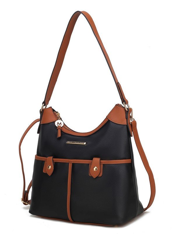 MKF Harper Vegan Leather Shoulder Bag by Mia K - Coeur de la Mode