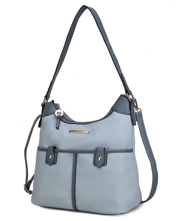 MKF Harper Vegan Leather Shoulder Bag by Mia K - Coeur de la Mode