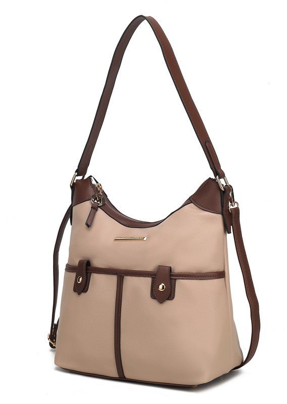 MKF Harper Vegan Leather Shoulder Bag by Mia K - Coeur de la Mode